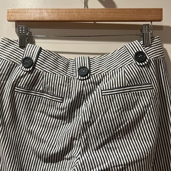 Tory Burch pants blue/white stripes , size 6 - Picture 4 of 6